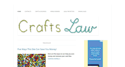 Desktop Screenshot of craftslaw.com